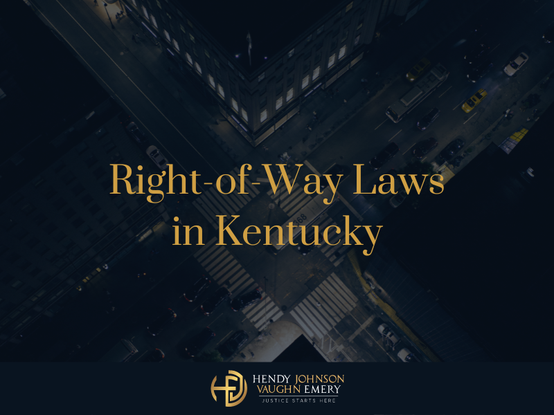 right of way laws in kentucky